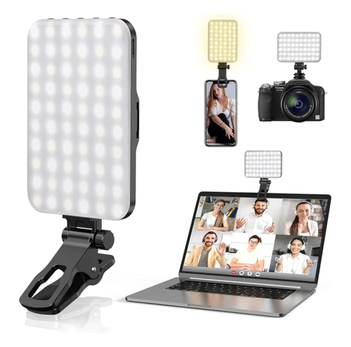 Portable selfie light